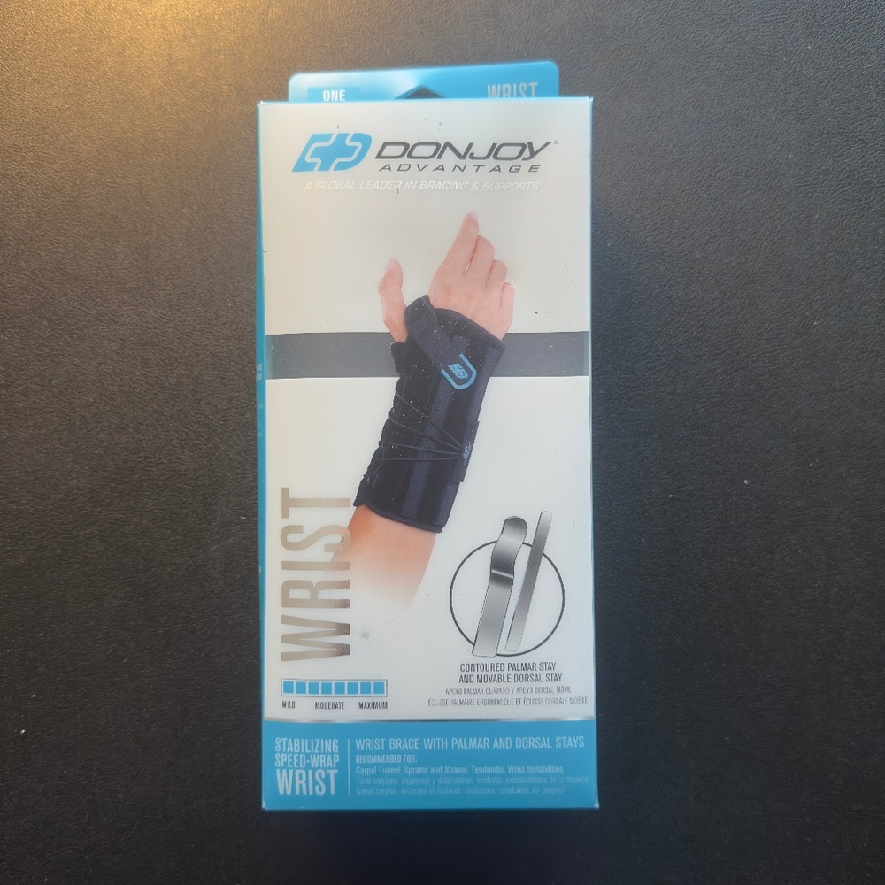 NEW DonJoy Advantage Stabilizing Speed-Wrap Wrist